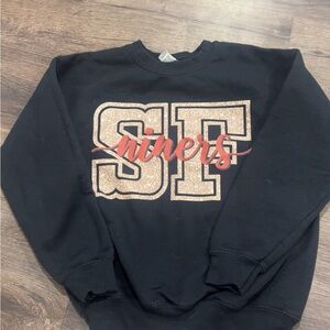 Gildan Black and Red SF Niners Kids Sweatshirt
